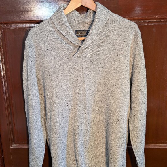 Men's Pendleton Shawl collar sweater - Picture 1 of 8